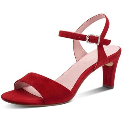 Tamaris Damen Sandaletten, Frauen Sandalen Die Damen Sandalette bietet eleganten Stil und Komfort mit einem 7 cm hohen Stilettoabsatz. Tamaris Damen Sandaletten, Frauen Sandalen Die Damen Sandalette bietet eleganten Stil und Komfort mit einem 7 cm hohen Stilettoabsatz.