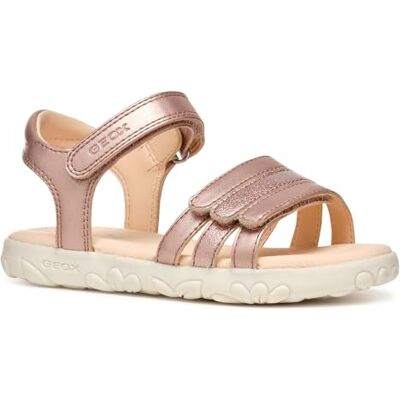 Geox JUNIOR J SANDAL HAITI GIRL WHITE/SILVER 35_EU Geox JUNIOR J SANDAL HAITI GIRL WHITE/SILVER 35_EU
