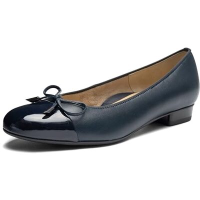 ARA Ballerina 43721-80 BARI, Lack/Brush, Blau, Damen EU 6/39 ARA Ballerina 43721-80 BARI, Lack/Brush, Blau, Damen EU 6/39