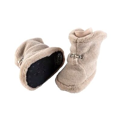 Sterntaler Babystiefel aus Microfleece, Unisex Baby Schuhe mit rutschfester Sohle und Kordelstopper Winterschuhe aus Teddyflausch gefüttert, beige, 22 Sterntaler Babystiefel aus Microfleece, Unisex Baby Schuhe mit rutschfester Sohle und Kordelstopper Winterschuhe aus Teddyflausch gefüttert, beige, 22