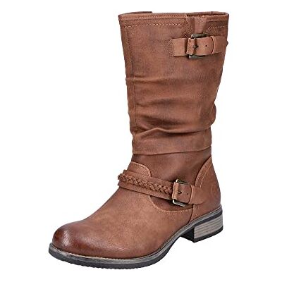 Rieker Damen, Hohe Stiefel, Braun, 41 EU Rieker Damen, Hohe Stiefel, Braun, 41 EU