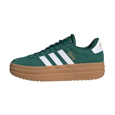 Adidas Damen VL Court Bold Shoes, Collegiate Green/Cloud White/Gold Metallic, 38 2/3 EU Adidas Damen VL Court Bold Shoes, Collegiate Green/Cloud White/Gold Metallic, 38 2/3 EU