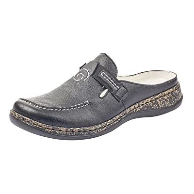 Rieker 46393, Damen Clogs, Schwarz (schwarz), 39 EU (6 UK) Rieker 46393, Damen Clogs, Schwarz (schwarz), 39 EU (6 UK)