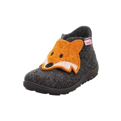 Superfit Jungen Schuhe HAPPY Slipper, Modern, GRAU/ORANGE 4700, 26 Superfit Jungen Schuhe HAPPY Slipper, Modern, GRAU/ORANGE 4700, 26