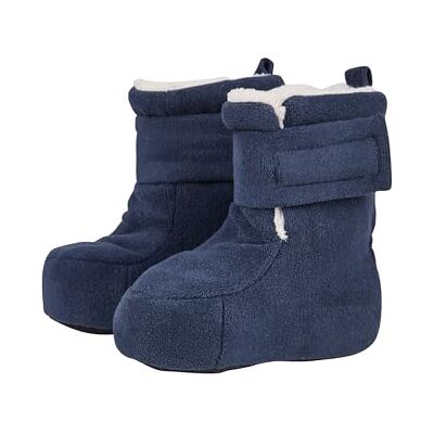Sterntaler Baby Stiefel Fleece – Unisex Babyschuhe aus Microfleece mit rutschfester Sohle, Klettverschluss & Teddyflausch-Futter – Winterschuh marine, Größe 21/22 Sterntaler Baby Stiefel Fleece – Unisex Babyschuhe aus Microfleece mit rutschfester Sohle, Klettverschluss & Teddyflausch-Futter – Winterschuh marine, Größe 21/22