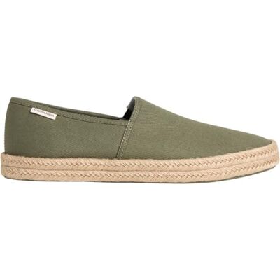 Calvin Herren Espadrilles ESS Espadrille Cv Sommer, Grün (Deep Lichen Green), 45 Calvin Herren Espadrilles ESS Espadrille Cv Sommer, Grün (Deep Lichen Green), 45
