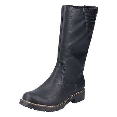 Rieker Damen Y9191 Hochschaftstiefel, Schwarz, 38 EU Rieker Damen Y9191 Hochschaftstiefel, Schwarz, 38 EU