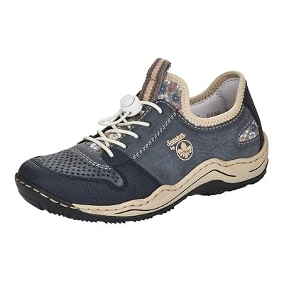 Rieker Damen Halbschuhe L0538-14 blau Gr. 41 Rieker Damen Halbschuhe L0538-14 blau Gr. 41