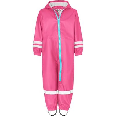 Playshoes Matschanzug Regenbekleidung Unisex Kinder,Rosa,92 Playshoes Matschanzug Regenbekleidung Unisex Kinder,Rosa,92
