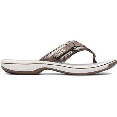 Clarks Damen Brinkley Sea Zehentrenner Turnschuhe, Schwarz, 39.5 EU Clarks Damen Brinkley Sea Zehentrenner Turnschuhe, Schwarz, 39.5 EU