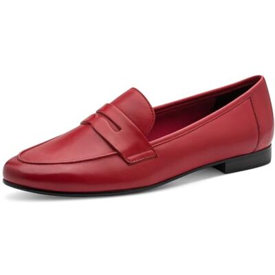 MARCO TOZZI Damen Slipper weiches Feel Me Fußbett Leder weiches Innenfutter Bequem MARCO TOZZI Damen Slipper weiches Feel Me Fußbett Leder weiches Innenfutter Bequem