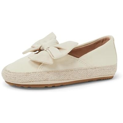 Amazon Essentials x Sofia Grainge Mädchen Espadrilles aus Baumwolle und Jute mit Schleife, Natürlich, 23 EU Amazon Essentials x Sofia Grainge Mädchen Espadrilles aus Baumwolle und Jute mit Schleife, Natürlich, 23 EU