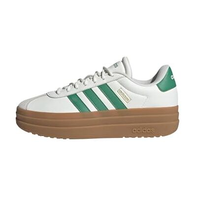 Adidas Damen VL Court Bold Shoes, core White/Court Green/Gold met., 37 1/3 EU Adidas Damen VL Court Bold Shoes, core White/Court Green/Gold met., 37 1/3 EU