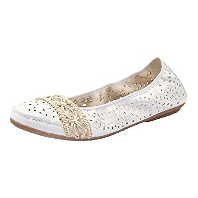 Rieker Damen Klassische Ballerinas 41466, Frauen Flats Rieker Damen Klassische Ballerinas 41466, Frauen Flats