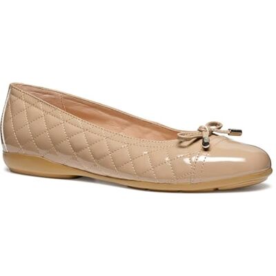Geox Damen D ANNYTAH B Ballet Flat, Caramel, 38.5 EU Geox Damen D ANNYTAH B Ballet Flat, Caramel, 38.5 EU