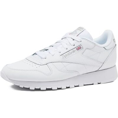 Reebok Herren Classic Leather Sneakers, Ftwr White Ftwr White Pure Grey 3, 42.5 EU Reebok Herren Classic Leather Sneakers, Ftwr White Ftwr White Pure Grey 3, 42.5 EU