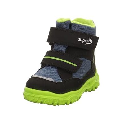 Superfit Jungen Husky1 Gore-tex 1-006045 Stiefel, Schwarz Hellgrün 0000, 26 EU Superfit Jungen Husky1 Gore-tex 1-006045 Stiefel, Schwarz Hellgrün 0000, 26 EU