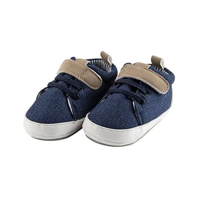 Sterntaler Baby Schuhe Sneaker aus Canvas mit Kunstleder Kleinkind Sommer Schuhe mit Klettverschluss und rutschfester Sohle Babyschuhe für Jungen Sterntaler Baby Schuhe Sneaker aus Canvas mit Kunstleder Kleinkind Sommer Schuhe mit Klettverschluss und rutschfester Sohle Babyschuhe für Jungen
