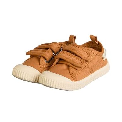 Sterntaler Sneaker Uni Sportiver Baby Schuh aus Canvas Kinder Sommer Schuhe mit Rutschfester Sohle Unisex Babyschuhe mit Klettverschluss, knöchelhoch Hellbraun, Größe 25 Sterntaler Sneaker Uni Sportiver Baby Schuh aus Canvas Kinder Sommer Schuhe mit Rutschfester Sohle Unisex Babyschuhe mit Klettverschluss, knöchelhoch Hellbraun, Größe 25