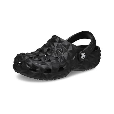Crocs Uni-Erwachsene Classic Geometric Clog Black Clogs, schwarzes, 38/39 EU Crocs Uni-Erwachsene Classic Geometric Clog Black Clogs, schwarzes, 38/39 EU