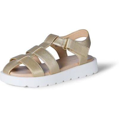 Amazon Essentials Mädchen Fischersandalen mit geschlossener Zehenpartie Lässige Sandalen Amazon Essentials Mädchen Fischersandalen mit geschlossener Zehenpartie Lässige Sandalen