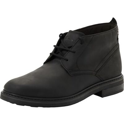 Clarks Paulton Lo Mens Black Leather, 10.5 Clarks Paulton Lo Mens Black Leather, 10.5