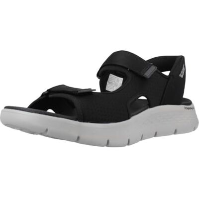 Skechers Herren Go Walk Flex Sandal Easy Entry Slip-Ins, Black And Gray Textile, 42 EU Skechers Herren Go Walk Flex Sandal Easy Entry Slip-Ins, Black And Gray Textile, 42 EU