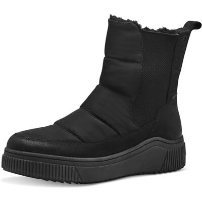 Tamaris COMFORT Damen Winterstiefel ohne Absatz Gefüttert Wasserabweisend, Schwarz (Black), 37 EU Tamaris COMFORT Damen Winterstiefel ohne Absatz Gefüttert Wasserabweisend, Schwarz (Black), 37 EU
