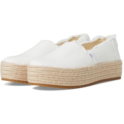 TOMS Damen Espadrille Slip-On Schuhe Komfort & Stil mit Ortholite, Plattform-Design, Atmungsaktivem Textil, Langlebige Synthetik-Sohle TOMS Damen Espadrille Slip-On Schuhe Komfort & Stil mit Ortholite, Plattform-Design, Atmungsaktivem Textil, Langlebige Synthetik-Sohle