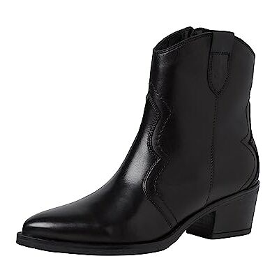 Tamaris Damen Stiefel Leder schwarz 40 Tamaris Damen Stiefel Leder schwarz 40