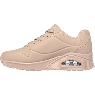 Skechers Damen Uno Stand On Air Turnschuhe, Sand Durabuck/ Mesh, 38.5 EU Skechers Damen Uno Stand On Air Turnschuhe, Sand Durabuck/ Mesh, 38.5 EU