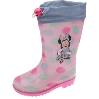 Chicco , Regenstiefel für Mädchen, Kinderstiefel mit Niedlichem Minnie-Print, Bequem, Leicht und Flexibel, Kinderschuhe, Entworfen in Italien Chicco , Regenstiefel für Mädchen, Kinderstiefel mit Niedlichem Minnie-Print, Bequem, Leicht und Flexibel, Kinderschuhe, Entworfen in Italien