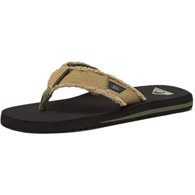 Quiksilver Herren Monkey Abyss Zehentrenner, Schwarz Green Black Brown Xgkc, 41 EU Quiksilver Herren Monkey Abyss Zehentrenner, Schwarz Green Black Brown Xgkc, 41 EU