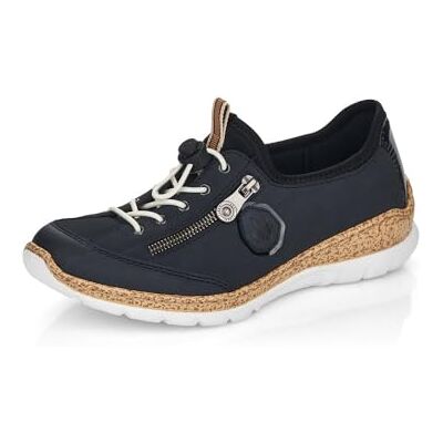 Rieker Damen Low-Top Sneaker N4263, Frauen Halbschuhe,Laufschuhe,straßenschuhe,Strassenschuhe,Sportschuhe,Freizeitschuhe,blau (14),37 EU / 4 UK Rieker Damen Low-Top Sneaker N4263, Frauen Halbschuhe,Laufschuhe,straßenschuhe,Strassenschuhe,Sportschuhe,Freizeitschuhe,blau (14),37 EU / 4 UK