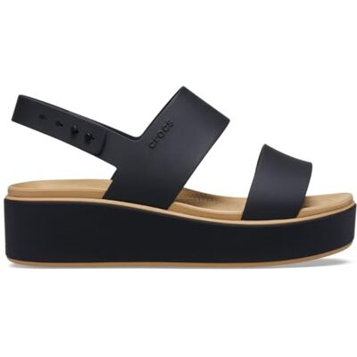 Crocs Brooklyn Damen Matte Wrap Low Wedge Keilabsatz, Schwarz Cashew, 39 EU, Schwarze Cashewnuss, 39 EU Crocs Brooklyn Damen Matte Wrap Low Wedge Keilabsatz, Schwarz Cashew, 39 EU, Schwarze Cashewnuss, 39 EU