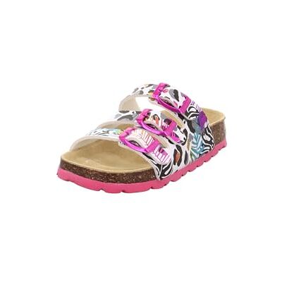 Superfit Weiblich FUSSBETTPANTOFFEL Weiß/Mehrfarbig 1100 Superfit Weiblich FUSSBETTPANTOFFEL Weiß/Mehrfarbig 1100