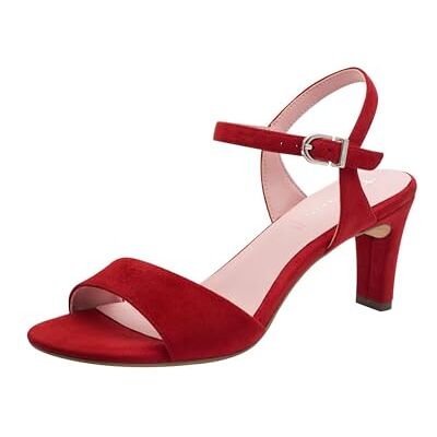 Tamaris Damen Sandaletten, Frauen Sandalen Die Damen Sandalette bietet eleganten Stil und Komfort mit einem 7 cm hohen Stilettoabsatz. Tamaris Damen Sandaletten, Frauen Sandalen Die Damen Sandalette bietet eleganten Stil und Komfort mit einem 7 cm hohen Stilettoabsatz.