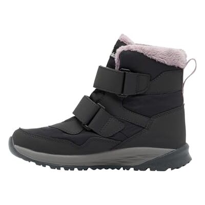 Jack Wolfskin Mädchen Polar Bear-g Texapore Mid Vc K Winterstiefel, Phantom, 36 EU Jack Wolfskin Mädchen Polar Bear-g Texapore Mid Vc K Winterstiefel, Phantom, 36 EU