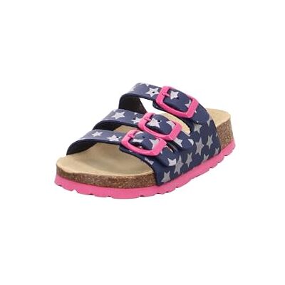 Superfit Mädchen FUSSBETTPANTOFFEL Hausschuhe, BLAU/HELLBLAU 8400 Superfit Mädchen FUSSBETTPANTOFFEL Hausschuhe, BLAU/HELLBLAU 8400