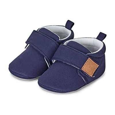 Sterntaler Krabbelschuhe uni Baby Schuhe aus Canvas mit Klettverschluss Baby und Kleinkind Hausschuh aufgenähte Sternen Sohle rutschfest Unisex Sneaker mit Jersey Futter steingrün Sterntaler Krabbelschuhe uni Baby Schuhe aus Canvas mit Klettverschluss Baby und Kleinkind Hausschuh aufgenähte Sternen Sohle rutschfest Unisex Sneaker mit Jersey Futter steingrün
