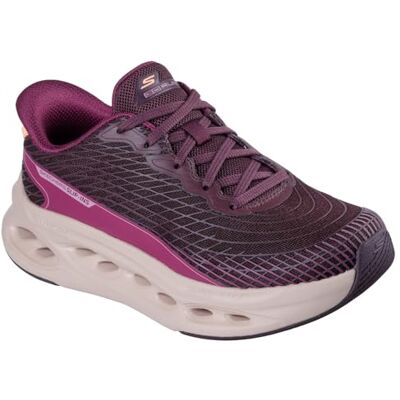 Skechers Damen Max Cushioning Glide-Step Sapphire Slip-InTurnschuhe, Burgundy Textile/Synthetic, 37.5 EU Skechers Damen Max Cushioning Glide-Step Sapphire Slip-InTurnschuhe, Burgundy Textile/Synthetic, 37.5 EU