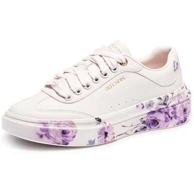 Skechers Damen Cordova Classic Painted Flora Sneaker, Rose, 38 EU Skechers Damen Cordova Classic Painted Flora Sneaker, Rose, 38 EU