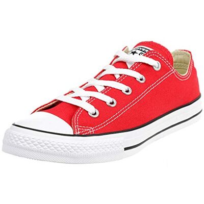 Converse Unisex Erwachsene Sneaker Low Chuck Taylor All Star OX Rot 44,5 Converse Unisex Erwachsene Sneaker Low Chuck Taylor All Star OX Rot 44,5