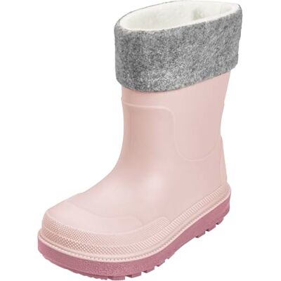 Playshoes Regenstiefel mit Futter (Herausnehmbar) Unisex Kinder Gummistiefel, Rosa Socke, 24 EU Playshoes Regenstiefel mit Futter (Herausnehmbar) Unisex Kinder Gummistiefel, Rosa Socke, 24 EU