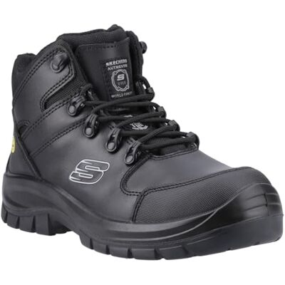Skechers Herren Trophus Kilram Brandschutzstiefel, Black Leather Textile, 41 EU Skechers Herren Trophus Kilram Brandschutzstiefel, Black Leather Textile, 41 EU