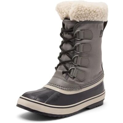 Sorel Damen Winter Carnival Boot WP wasserdichte Schneestiefel, Quarry, Black, 37.5 EU Sorel Damen Winter Carnival Boot WP wasserdichte Schneestiefel, Quarry, Black, 37.5 EU