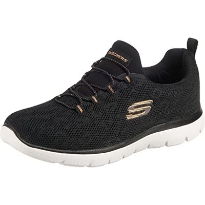 Skechers Damen Summits Leopard Spot Turnschuhe Skechers Damen Summits Leopard Spot Turnschuhe
