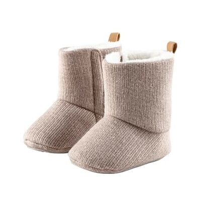 Sterntaler Babystiefel Strick Mädchen Babyschuhe mit aufgenähter und rutschfester Sohle Sterntaler Babystiefel Strick Mädchen Babyschuhe mit aufgenähter und rutschfester Sohle