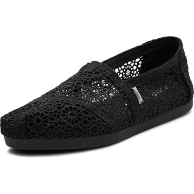 TOMS Damen Alpargata Classic Women Crochet InlineFlache Slipper TOMS Damen Alpargata Classic Women Crochet InlineFlache Slipper