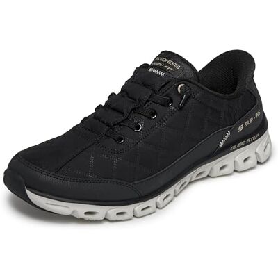 Skechers Damen Glide-Step At Ease Turnschuhe, Black Nylon, 37 EU Skechers Damen Glide-Step At Ease Turnschuhe, Black Nylon, 37 EU
